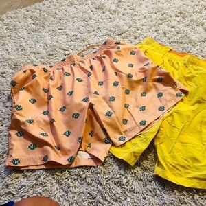 Great condition 2 pairs of men's 2x swimtrunks